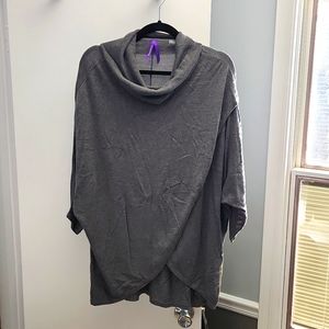 Seraphine Cowl Neck Nursing Poncho